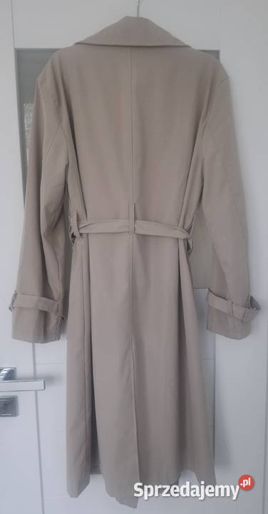 Klasyczny elegancki trencz rozmiar SM stan Warszawa sprzedam