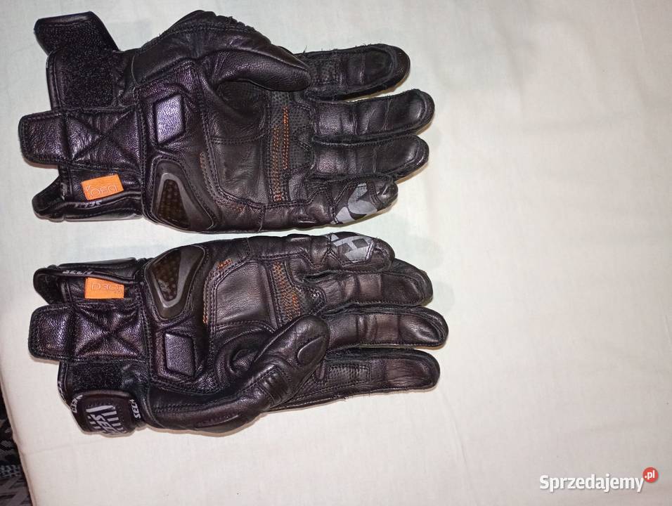 Rękawice motocyklowe Seca Trackday Short Black dolnośląskie Krośnice sprzedam