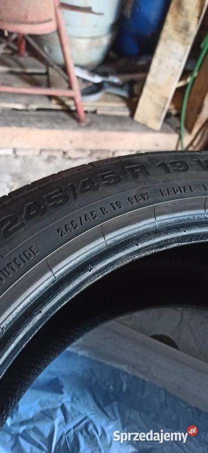 Sprzedam opony Continental Contact 5 lubuskie Przylaski