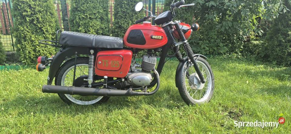 MZ TS 125 150 Motocykl DDR 125cm3 Grajewo
