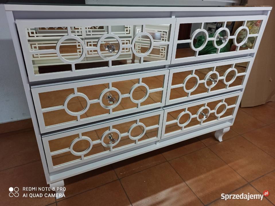 Zestaw Komoda 1202 szafki nocne 40x35 Glamour Nowy Sącz sprzedam