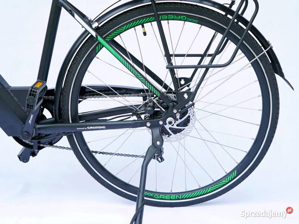 Rower elektryczny holender miejski DocGreen 250W Poznań sprzedam