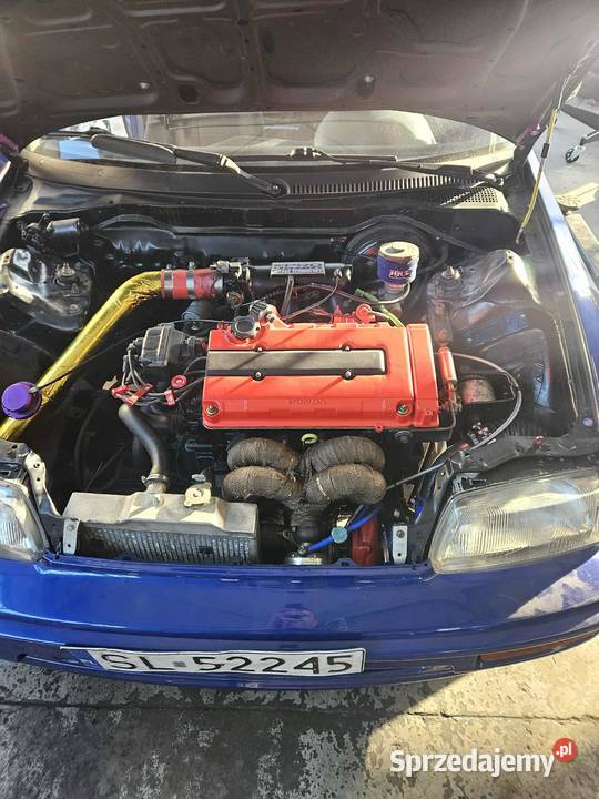 Honda CRX 2 ED9 18VtecTurbo śląskie Ruda Śląska