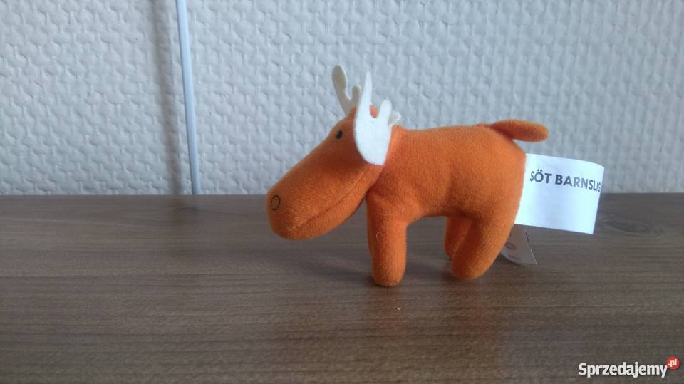 Mini zabawka maskotka łoś ikea sprzedam