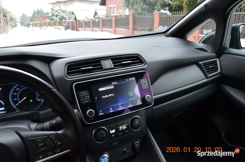 NISSAN LEAF II 2022 automatyczna Poznań