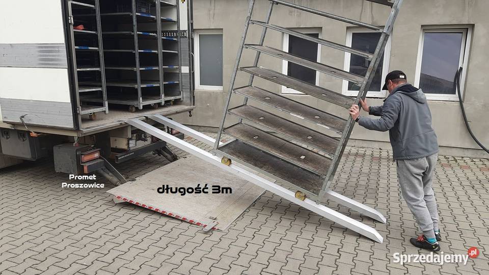 Podjazdy Szyny ALU 1m 2m 3m wózek inwalidzki Kraków