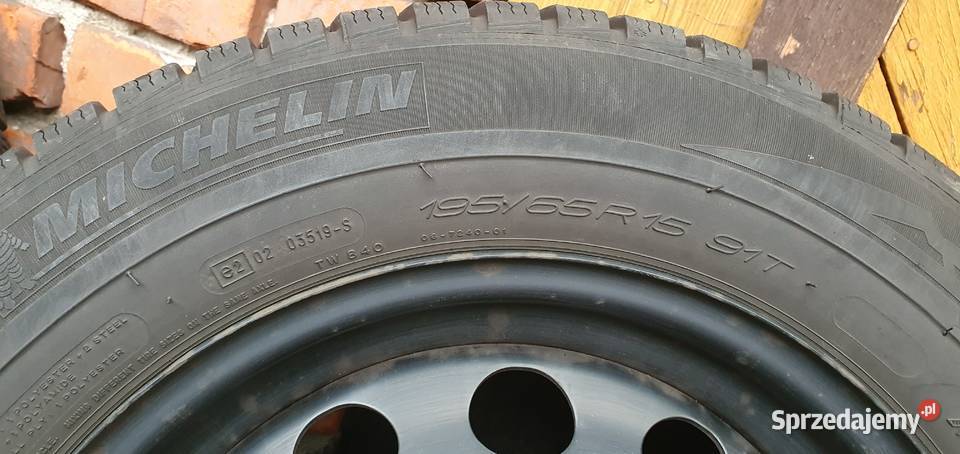 Koła stalowe 4 z oponami zimowymi Michelin Alpin Chochołów