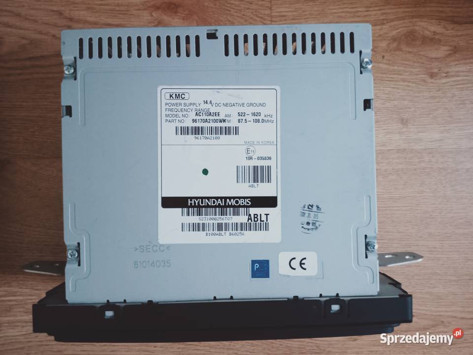 KIA CEED radioodtwarzacz cd osobowe Krotoszyn sprzedam