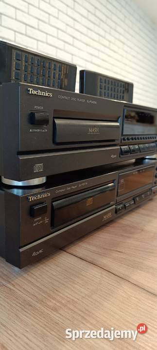 Technics Cd 2x odtwarzacz piloty okazja Rypin