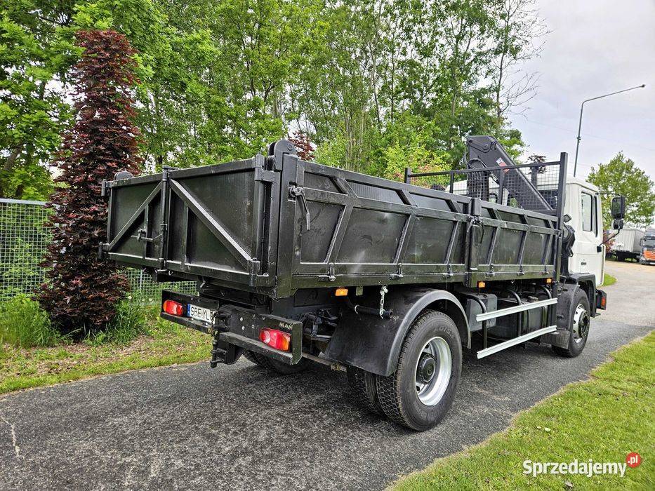 MAN 17232 F2000 wywrotka Hds Hiab Mińsk Mazowiecki