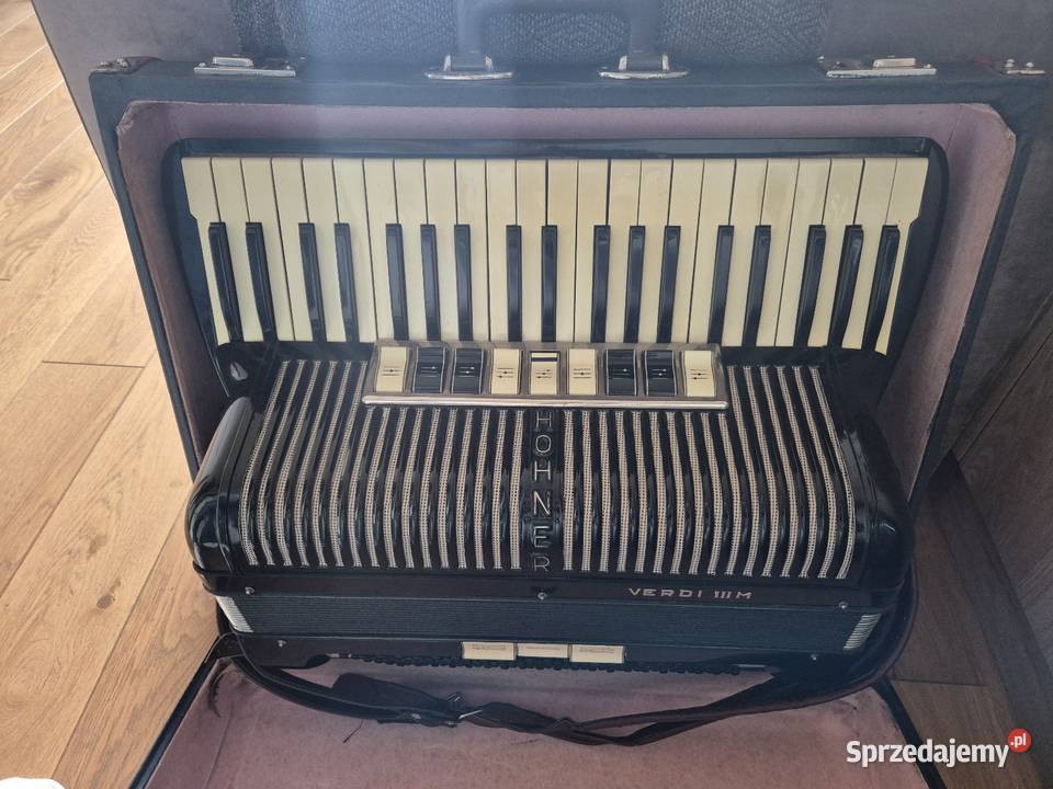 Akordeon Hohner Verdi III M Poznań sprzedam