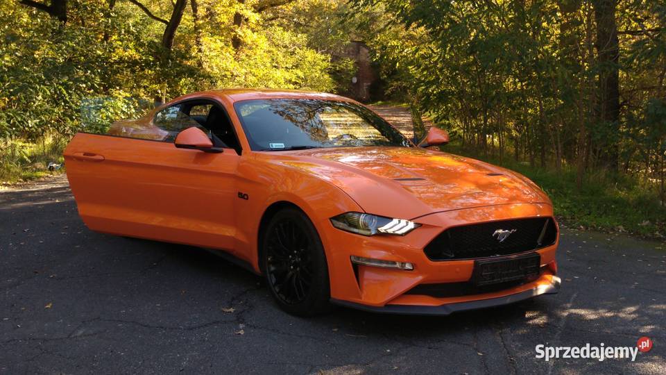 MUSTANG GT 50 V8 240 SALON POLSKA 2020 czujnik parkowania