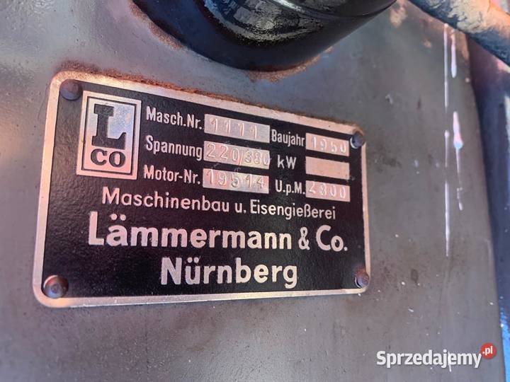 Dłutarka Edelmann 15 kW Pozostałe pomorskie
