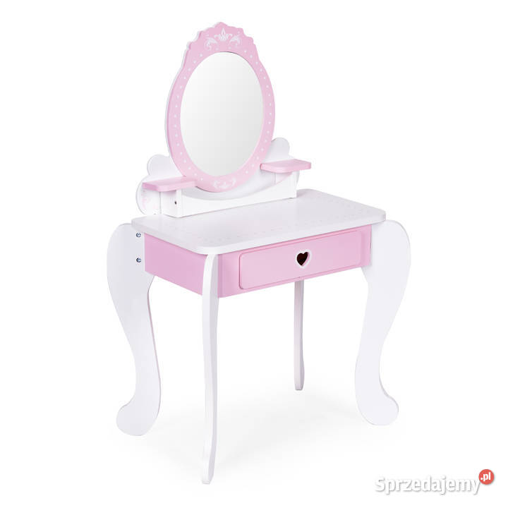 Toaletka dziecięca zabawkowa duża z lustrem Meble Smogorzów