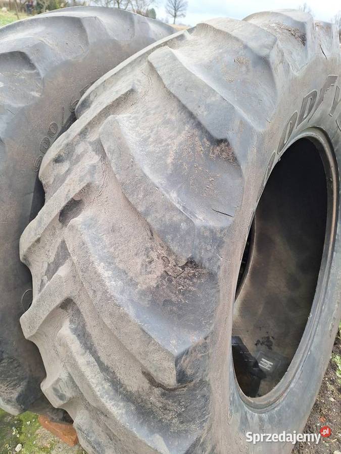 Opony 600 65 R38 Goodyear 2 bieżnik 40 śląskie Molna