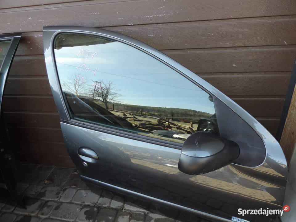 DRZWI PRAWY PRZÓD PEUGEOT 206 PLUS HB 5D KOLOR Nowy Sącz