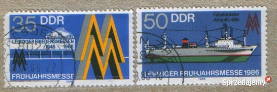 Zn NRD Mi wykaz w opisie kas 1986 Filatelistyka Gliwice sprzedam