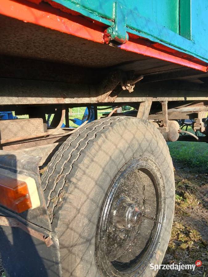 Sprzedam przyczepe wywrotke nieuszkodzony sprzedam