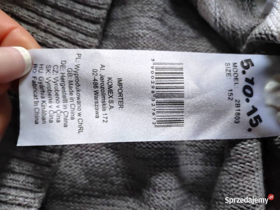 5 10 15 kamizelka sweter pulower serdak street