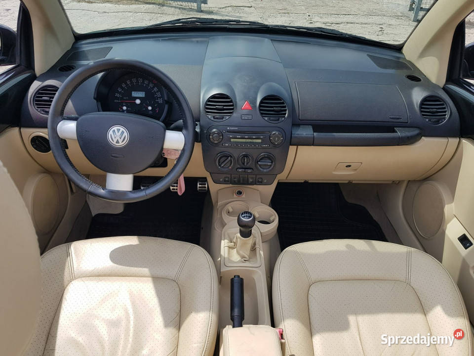 Volkswagen Beetle 19 TDI Cabrio Skóry Zadbany ESP kujawsko-pomorskie Włocławek