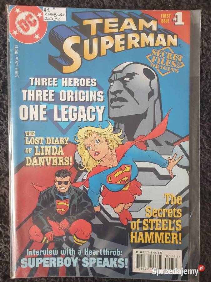 Superman zestaw 8 komiksów DC USA