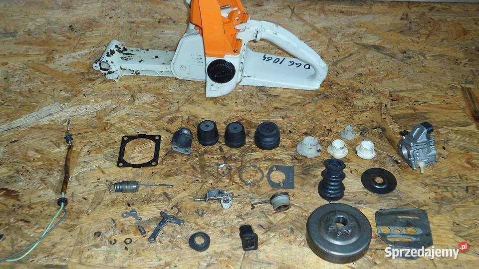 Stihl 066 064 części gaźnik bak amortyzator Łagów