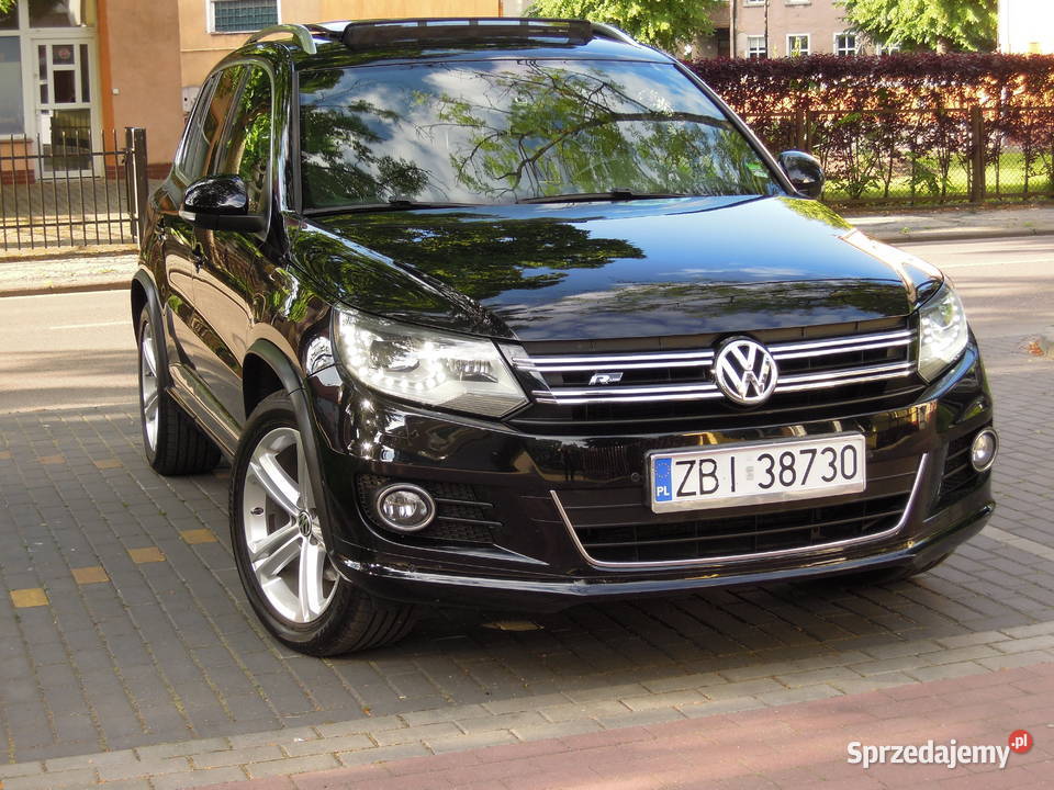 WV TIGUAN wersja RLINE 20 TDI 180 SUPER STAN diesel Tiguan Białogard sprzedam