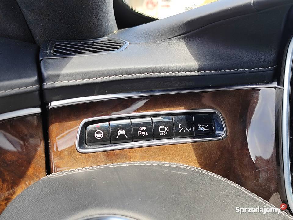 Mercedes S 500 Coupe 4Matic AMG Rok produkcji 2015 Warszawa