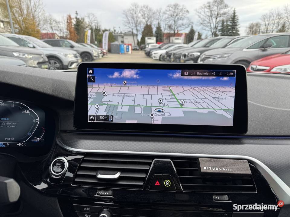 BMW 520D 2022 asystent pasa ruchu mazowieckie Warszawa