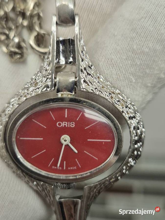Zegarek naszyjnikwisiorek Oris 70s Zegarki Chorzów
