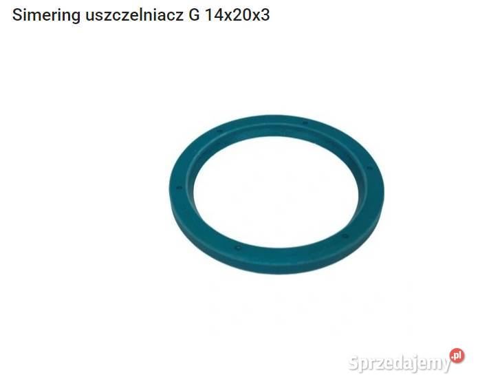Simering uszczelniacz G 14x20x3 podlaskie Suwałki