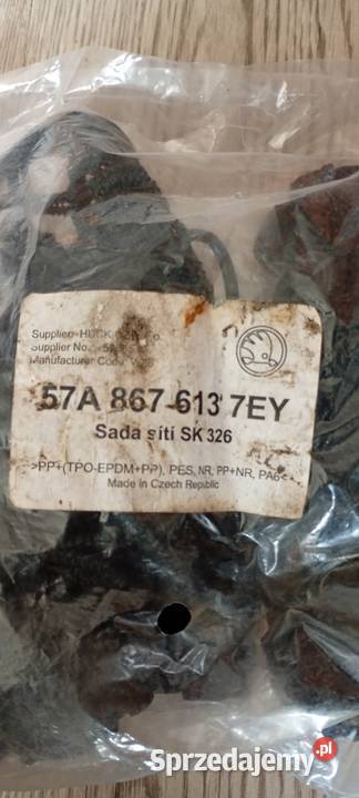 SKODA KAROQ SIATKA BAGAŻNIKA 57A867613 Iłownica