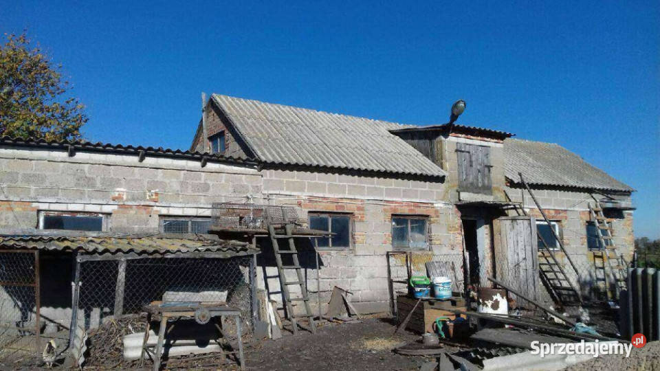 SPRZEDAM DOM Z ZABUDOWANIAMI GOSPODARCZYMI Z 120m2 Bulkowo