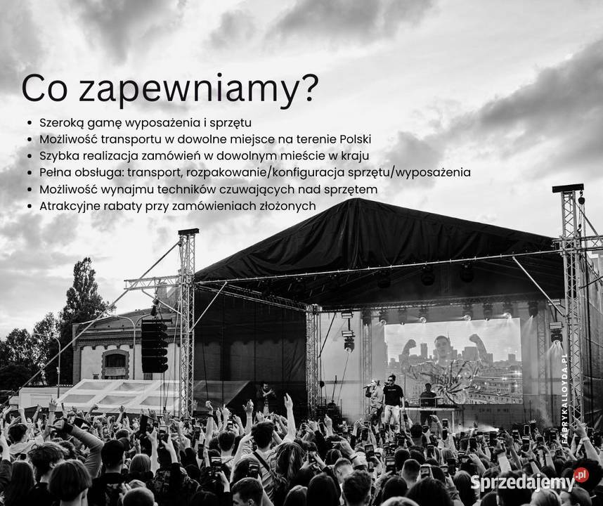 Wynajem sprzętu eventowego Pozostałe Bydgoszcz