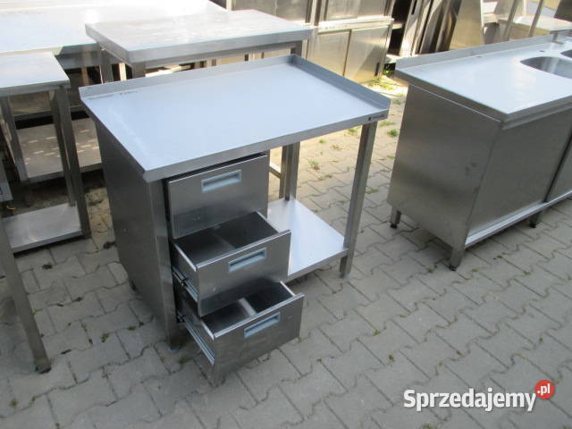 Stół Gastronomiczny Z Szufladami 3 Szuflady
