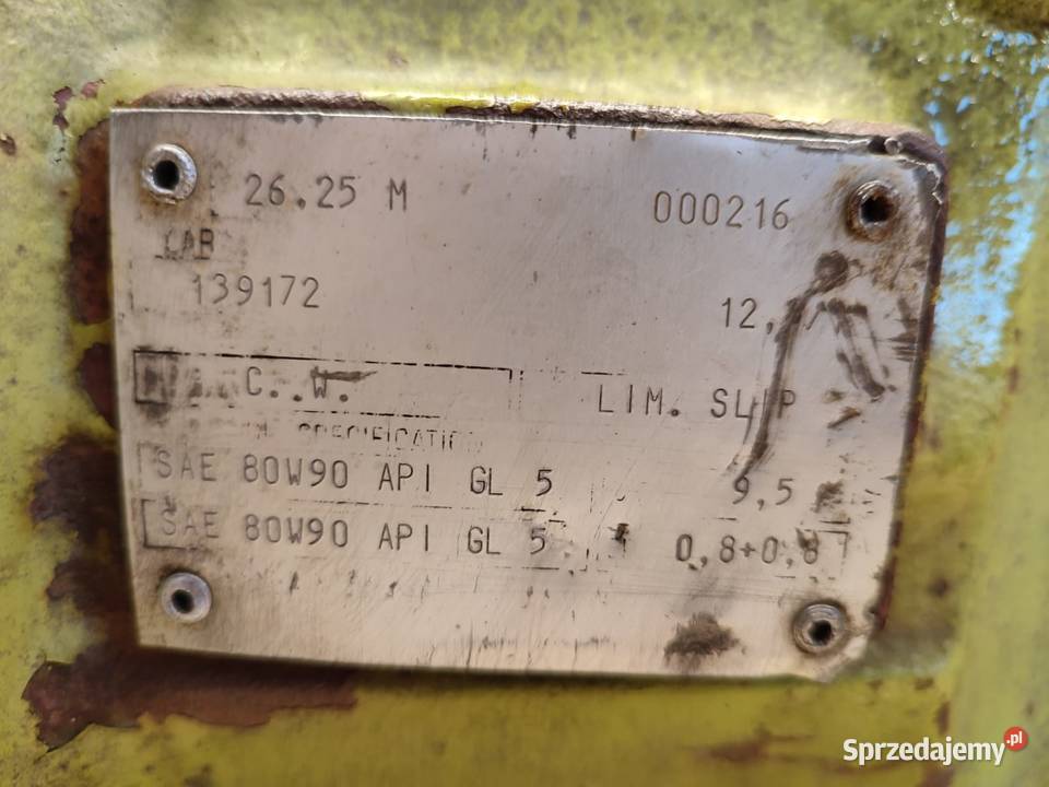 Obudowa osi napędowej 11527 CLAAS TARGO K60 Wilkowo sprzedam