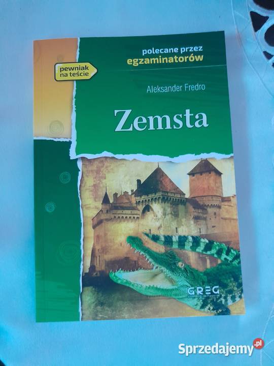 Zemsta Aleksander Fredro ISBN 9788373271968 Wieliczka sprzedam