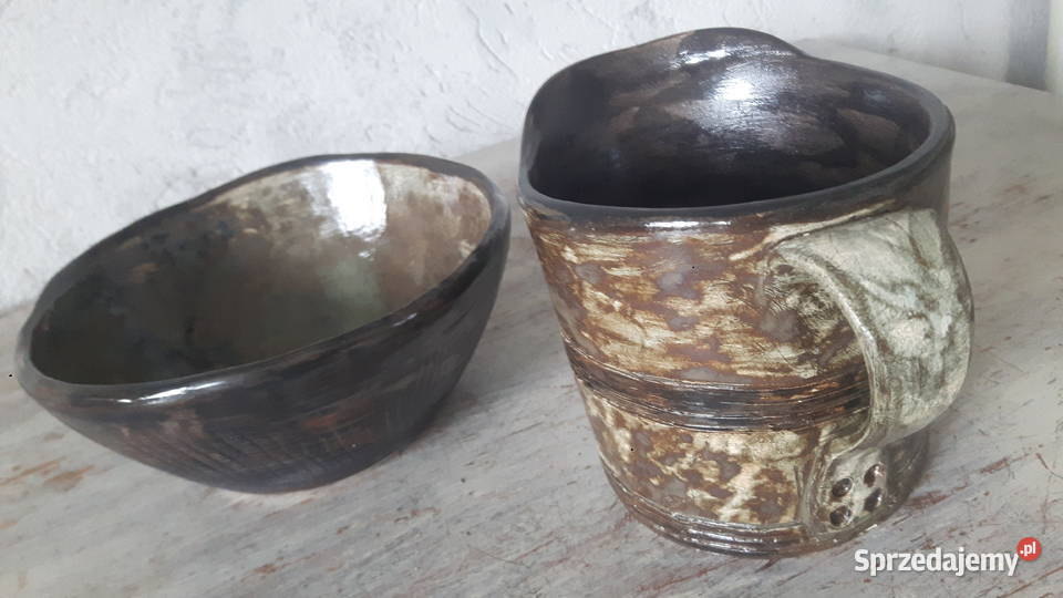 Naczynia ceramiczne ręcznie wykonane mazowieckie Otwock