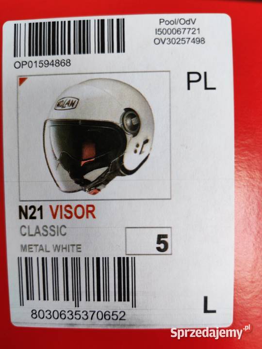 kask motocyklowy nolan n21 rozmiar L Przemyśl