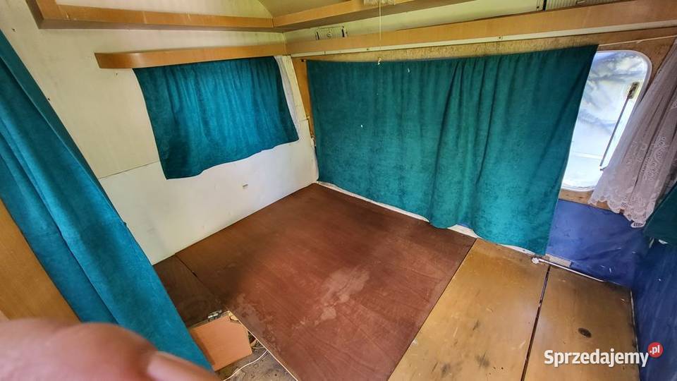Przyczepa kempingowa 2 sztuki do remontu warmińsko-mazurskie Mrągowo