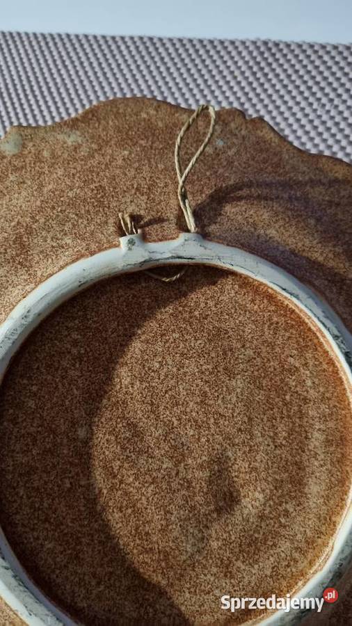 Talerz Dekoracyjny Ozdobny wielkopolskie Wola Podłężna