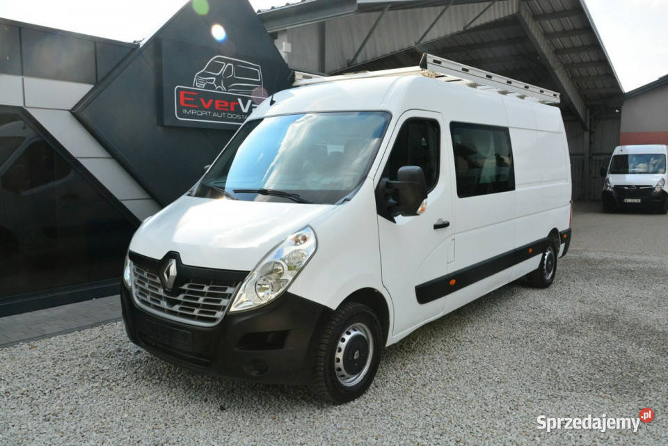 Renault Master 7 osobowy brygadówka doka pełna mazowieckie Warszawa