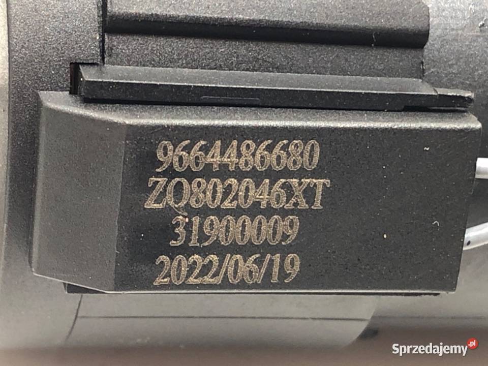 STACYJKA OPEL CORSA F 9664486680 12 75 KLUCZYK Stacyjki i kluczyki