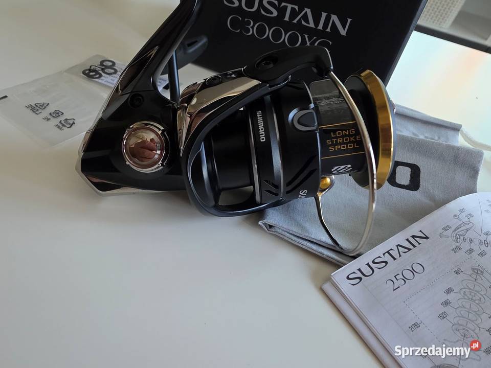 Kołowrotek Shimano Sustain FJ C3000 XG doskonały Zamość sprzedam
