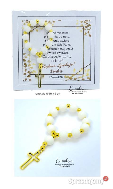 Podziękowania Gości I KOMUNIA ŚW CHRZEST Św Pozostałe Zielona Góra