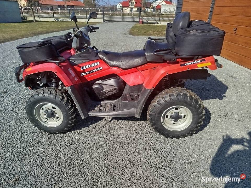 CanAm Outlander 400 Long 4x4 Zarejestrowany Rok produkcji 2010 Can-Am