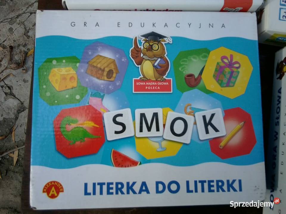 Gry planszowe edukacyjne dzieci 38 lat układamy Knurów