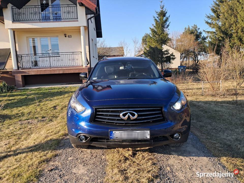 Infiniti QX70s Polski salon wielofunkcyjna kierownica