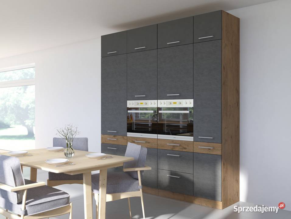 MEBLE KUCHENNE SZAFKI VIGO MATERA SZCZOTKOWANY Warszawa