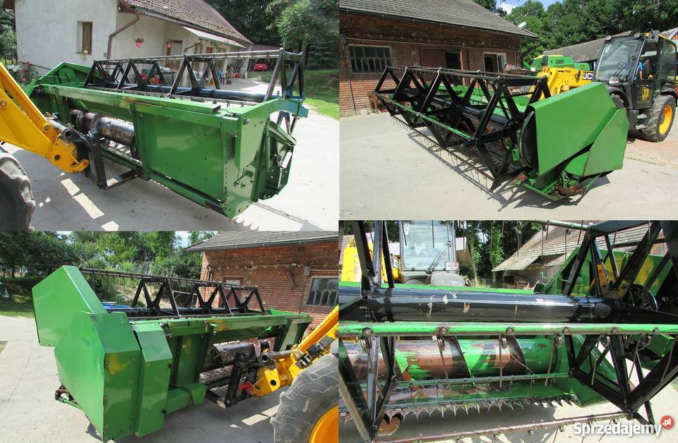 Kombajn zbożowy JOHN DEERE 1072 wózek stół klima nieuszkodzony Miechów